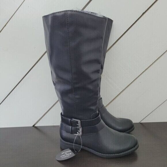 Style & Co. Shoes - NEW Style & Co Maliaa Size 6.5 Black Knee-High Boots Womens